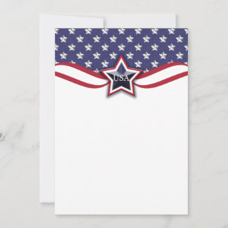 Parlamentsvalet i Kampanj Patriotic juli 4:e juli Inbjudningar