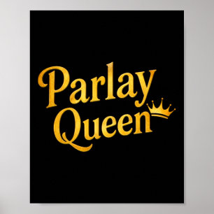 Parlay Drottning Sportspel Roligt Spelande Spel Poster