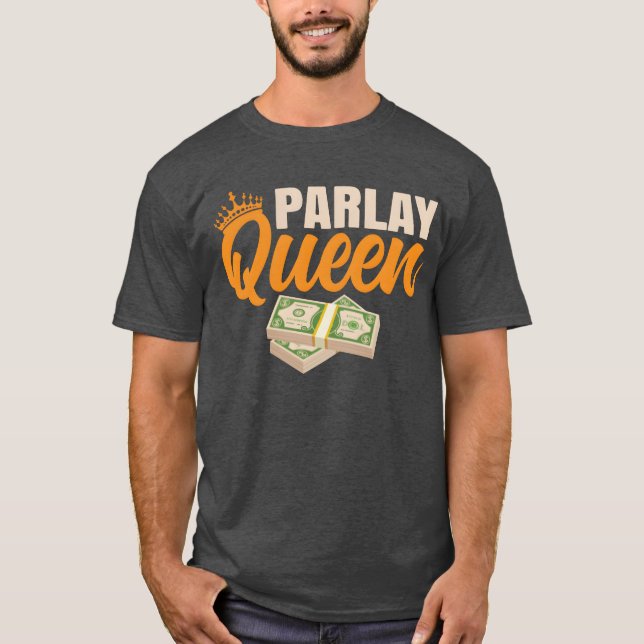 Parlay Queen Sportspel vintage T Shirt (Framsida)