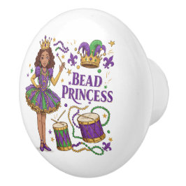 Pärldrottning - Mardi Gras Knopp