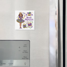 Pärldrottning - Mardi Gras Magnet
