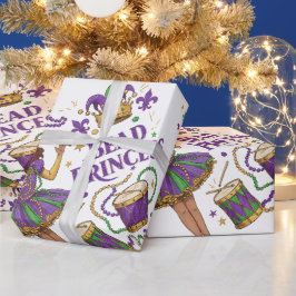 Pärldrottning - Mardi Gras Presentpapper