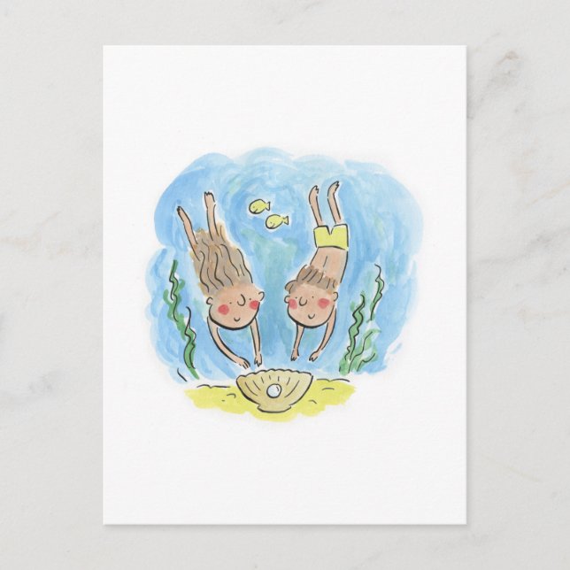 Pärleanniversär Vykort (Framsida)