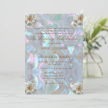 Pärlemor Iridescent Elegant Bröllop