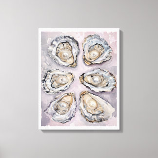 Pärlemor Oyster Art Canvas Väggkonst Dekoration
