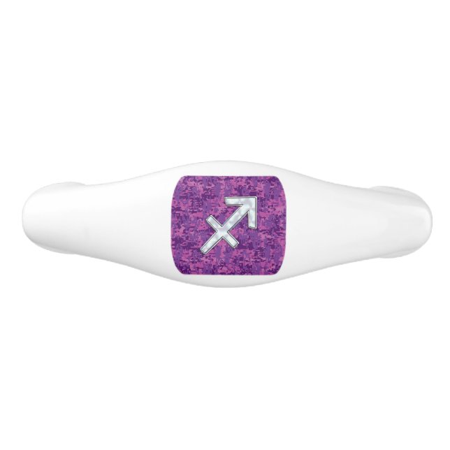 Pärlemor Skytten Zodiakskylt Fuchsia Digital Camou Handtag (Framsidan)