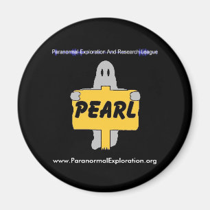 PÄRLEMORFÄRG magnetrunda Magnet