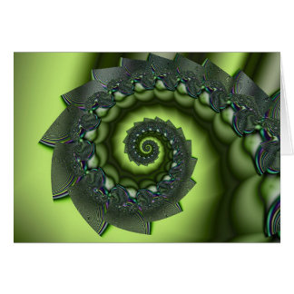 Pärlemorfärg skatt hälsningskort