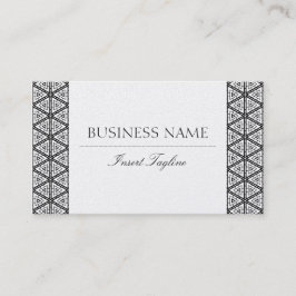 Pärlemorfärg Tagline Visitkort