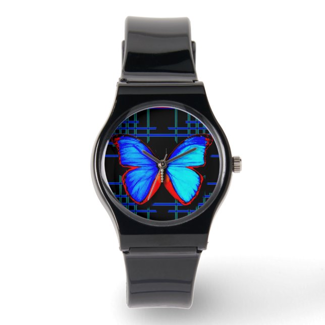 Pärlemorfjäril  armbandsur (Framsida)
