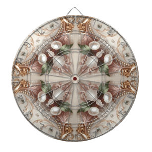 Pärlemorförsedd Dartboard Darttavla