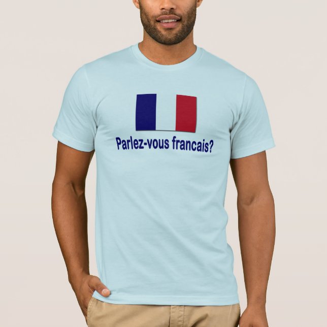 Parlez-vous francais? tröja (Framsida)