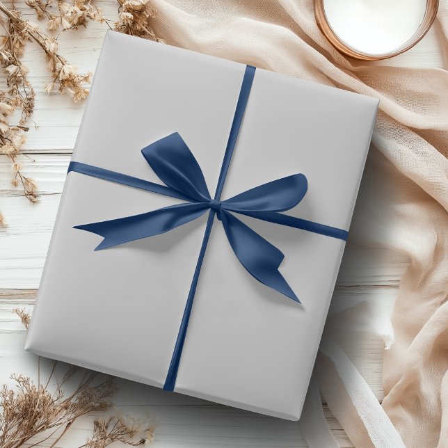 Pärlgrå enfärgad | Klassisk | Elegant Presentpapper (Skapare uppladdad)