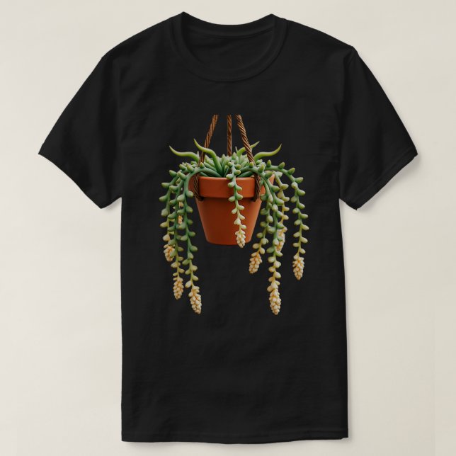 Pärlhalsband T Shirt (Design framsida)