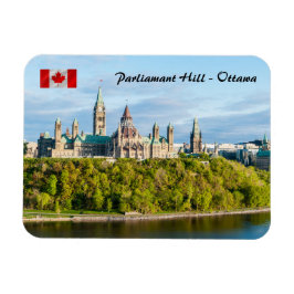 Parliament Hill i Ottawa Magnet
