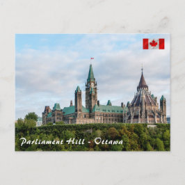 Parliament Hill i Ottawa - Ontario, Kanada Vykort