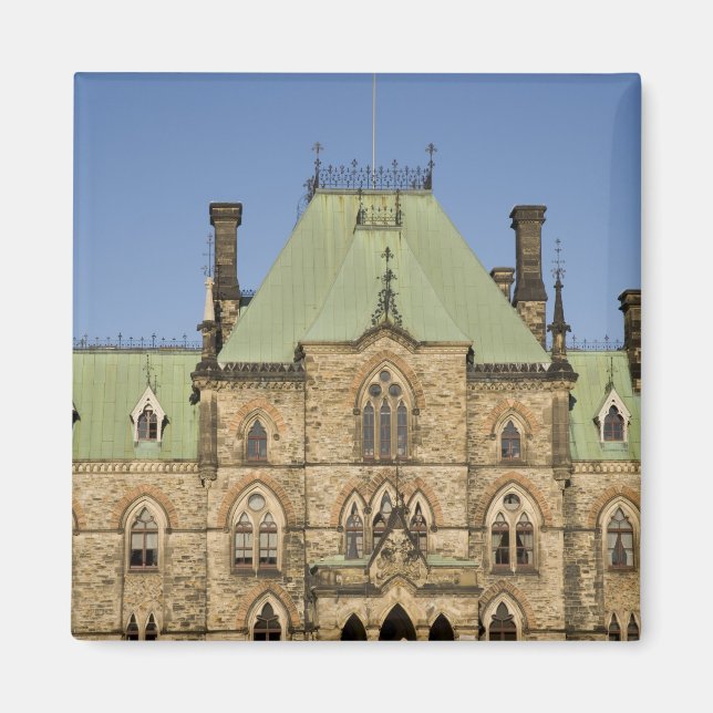 Parliment Byggnad i Ottawa, Ontario, Kanada 2 Magnet (Framsidan)