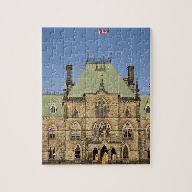 Parliment Byggnad i Ottawa, Ontario, Kanada 2 Pussel (Vertikal)