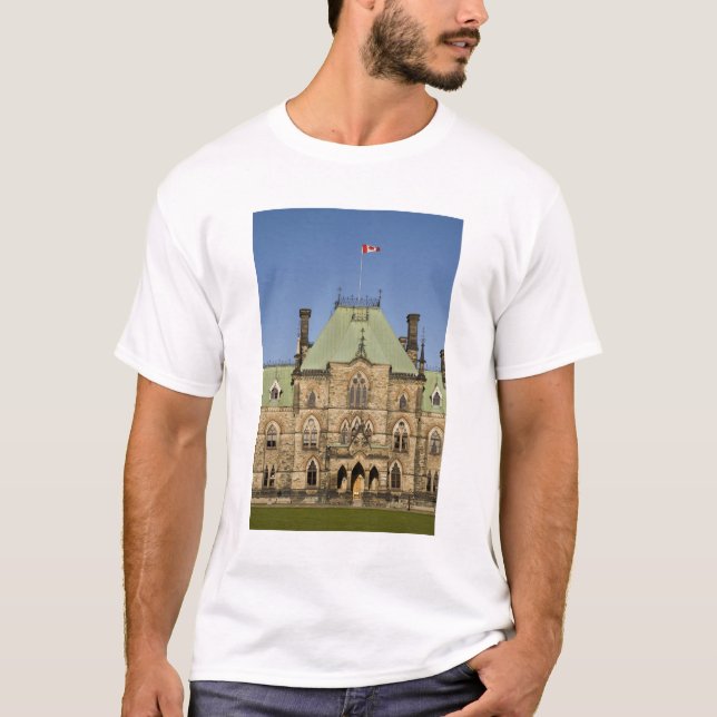 Parliment Byggnad i Ottawa, Ontario, Kanada 2 Tee Shirt (Framsida)