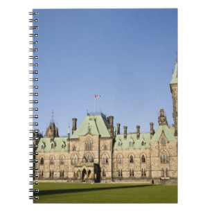 Parliment Byggnad i Ottawa, Ontario, Kanada Anteckningsbok