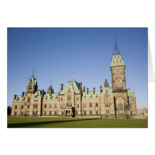 Parliment Byggnad i Ottawa, Ontario, Kanada Hälsningskort