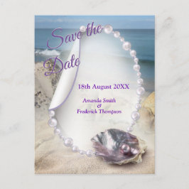 Pärlmoderns sammanflutna vätskesnurror meddelande vykort