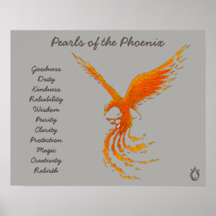 Pärlor av den Phoenix Voyageraffischen Poster