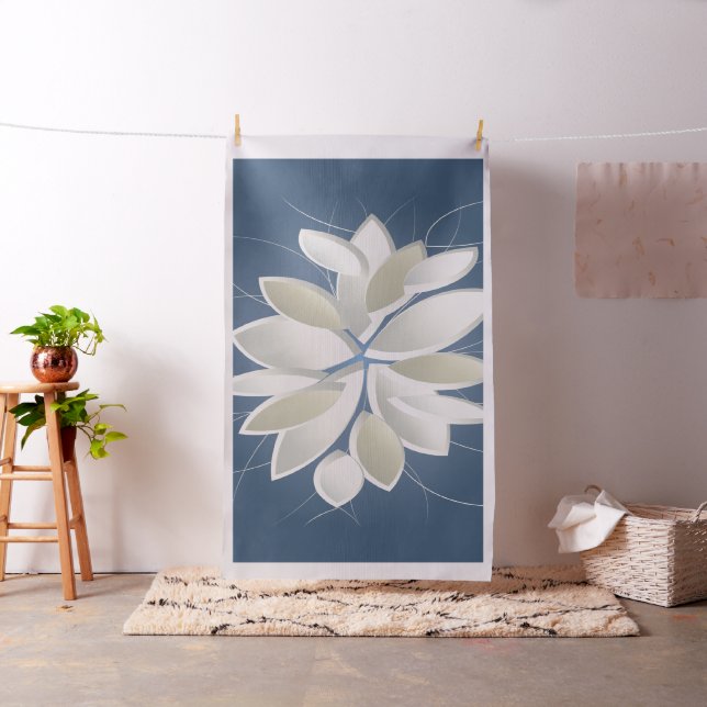 Pärlor av vit sten tyg (In Situ)