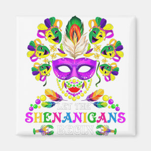 Pärlor-bengemasken gör det möjligt för shenanigans magnet