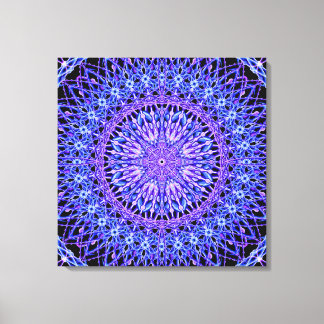 Pärlor i Light Mandala Canvastryck