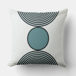 Pärlor Mönster i skuggor av Grått Dekorativ kudde