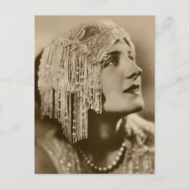 Pärlor och pärlor vykort