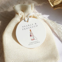 Pärlor och Prosecco Elegant Bröllopsdusch