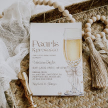 Pärlor och Prosecco Lyx Bröllopsdusch