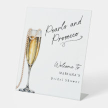 Pärlor och Prosecco minimal modern Möhippa