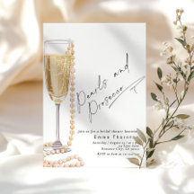Pärlor och Prosecco minimal modern Möhippa