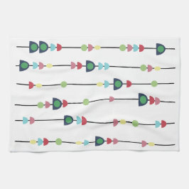 Pärlor på Strings Tea Towel Kökshandduk