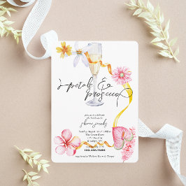 Pärlor, Petals + Prosecco | Petals Möhippa Inbjudningar