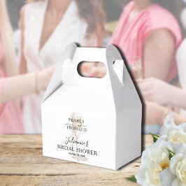 Pärlor & Prosecco bröllopsdusch Presentaskar
