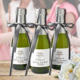 Pärlor & Prosecco Bröllopsdusch Tack