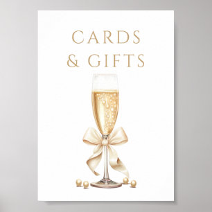 Pärlor & Prosecco-Möhippor samt gåvor Poster