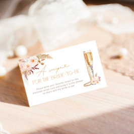 Pärlor & Prosecco Recept för den blivande bruden Tilläggskort