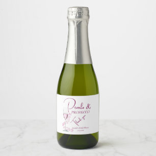 Pärlor & Prosecco Rosenskär Elegant Bröllopsdusch