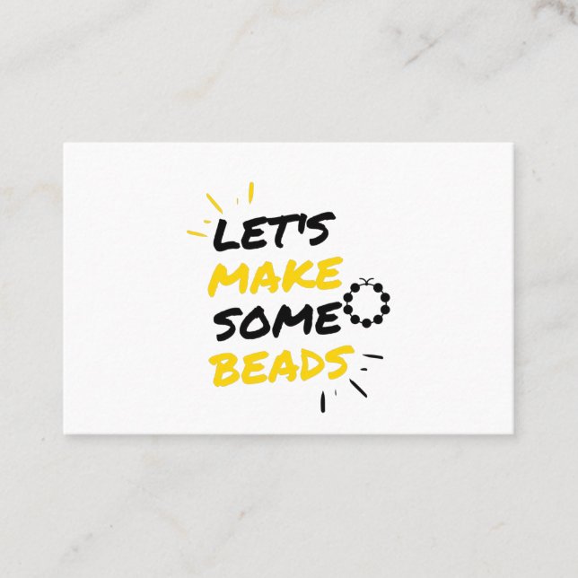 Pärlor Visitkort (Framsida)