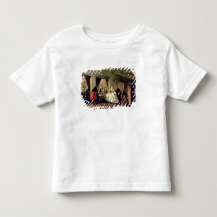 Parlouren av den San Zaccaria kloster (olja på ca T Shirt