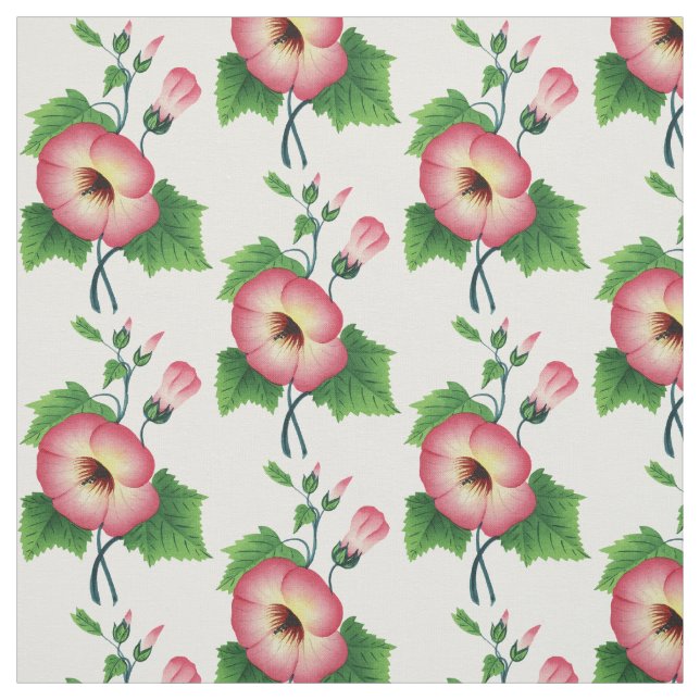 Parly Rosa Flowers Thunder_Cove Tyg (Provkarta)