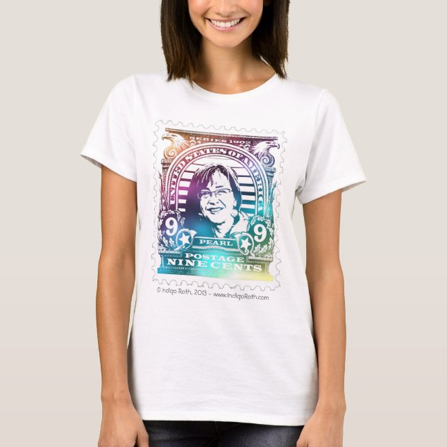 Parly White (TM) Tee Shirt (Framsida)