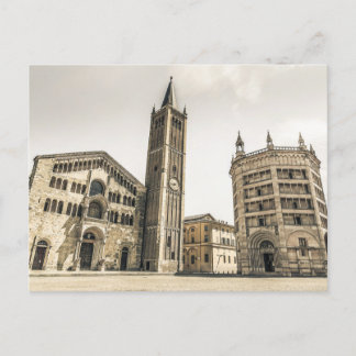 Parma Emilia Romagna Piazza Del Duomo Italien Helg Vykort