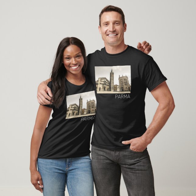 Parma Emilia Romagna Piazza Del Duomo Italien T Shirt (Unisex)