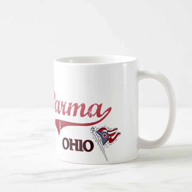 Parma Ohio stadsklassiker Kaffemugg (Höger)